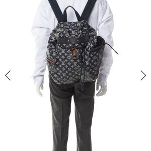 Louis Vuitton Monogram Eclipse Canvas Backpack
